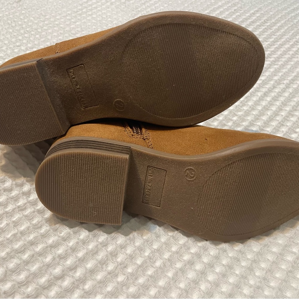 NWOT SO Girl’s Brown Ankle Boots - Picture 6 of 7